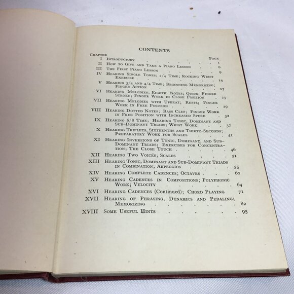 Ears, Brain And Fingers: A Text Book For Piano Teachers And Pupils (1914) - Picture 10 of 14